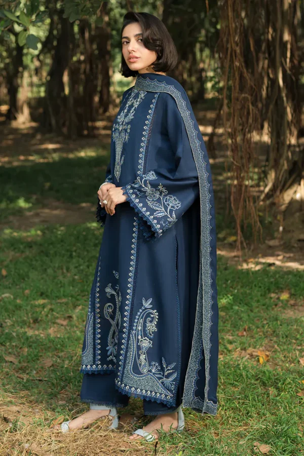 ❄️ Sapphire Winter 2K24 – Dhanak Heavy Embroidered Edition 💎 - Image 4