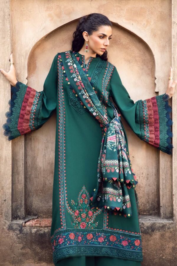 💫 Maria B Winter Elegance – Dhanak Collection 2025 - Image 8