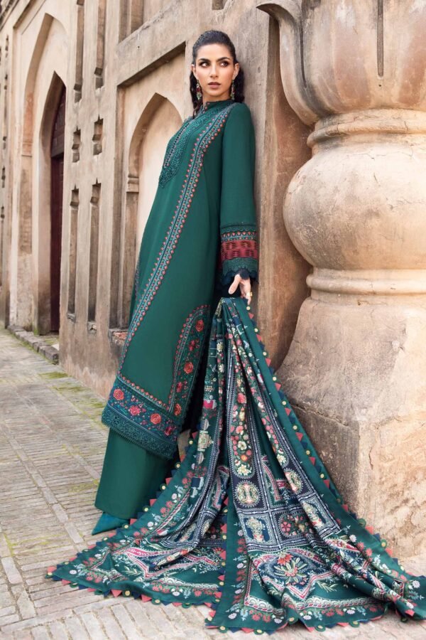 💫 Maria B Winter Elegance – Dhanak Collection 2025 - Image 5