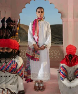 ❄️ Jazmin Winter 2025 – Dhanak Chikan Kari Edition 💫