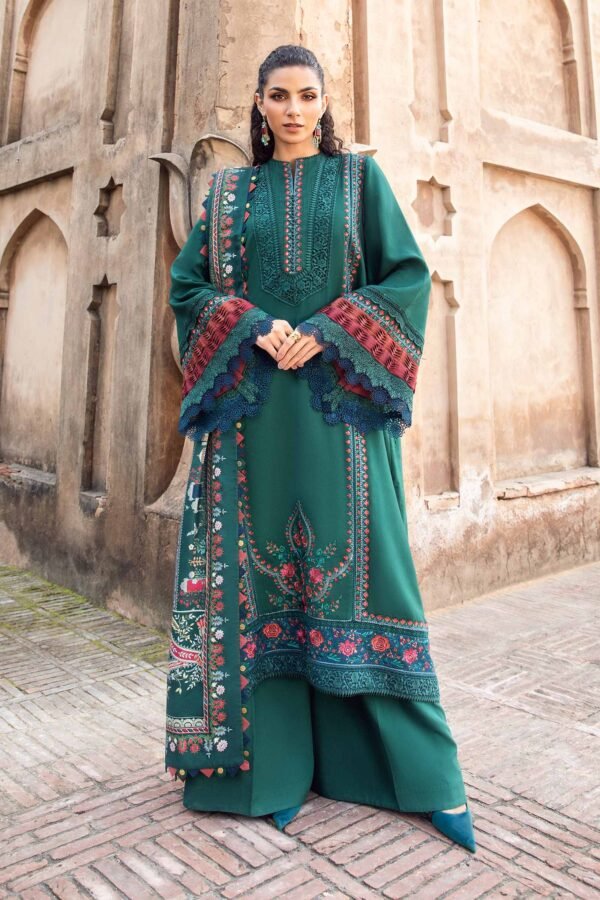💫 Maria B Winter Elegance – Dhanak Collection 2025 - Image 3