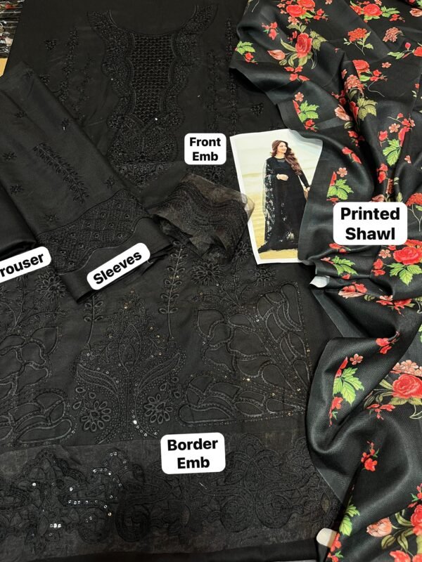 Nureh Winter 2025 – Premium Dhanak Suit 🔥 - Image 7