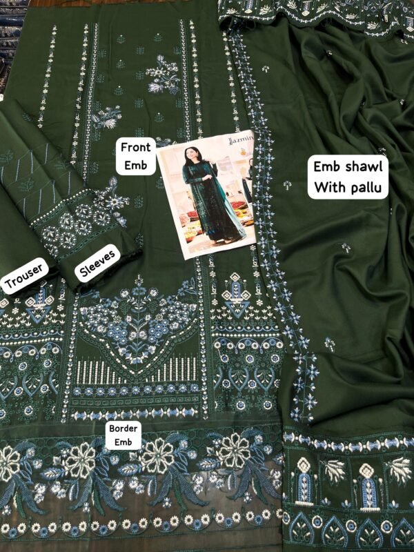 Jazmin Winter 2025 – Luxury Dhanak Suit - Image 5