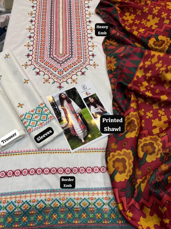 Sapphire Winter 2025 – Premium Dhanak Collection ❄️💎 - Image 6