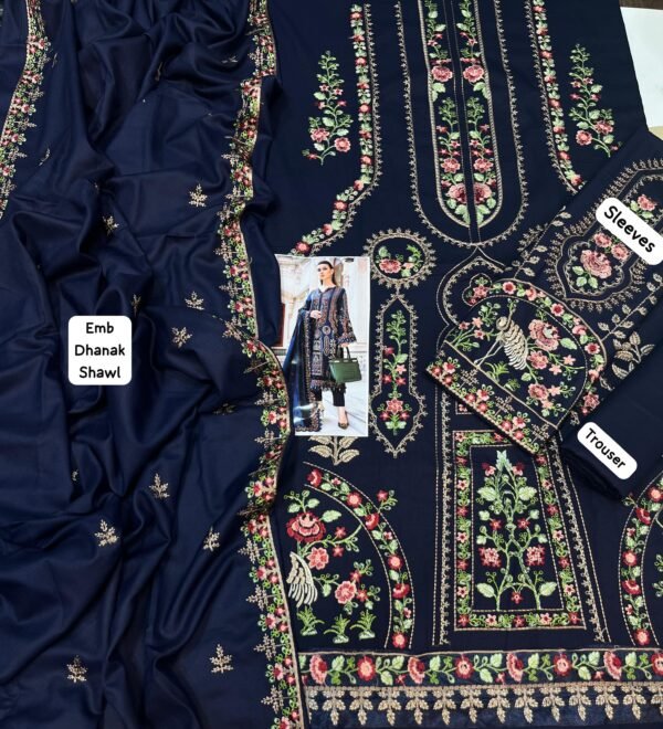 💎 Maria B Winter 2025 Hot Collection on Dhanak ❄️ - Image 2